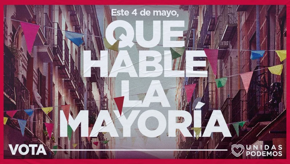 Unidas Podemos oculta a Pablo Iglesias de su cartel electoral para el 4-M