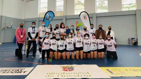 Voley Finestrat NOVELEC Subcampeonas Autonómicas 2021