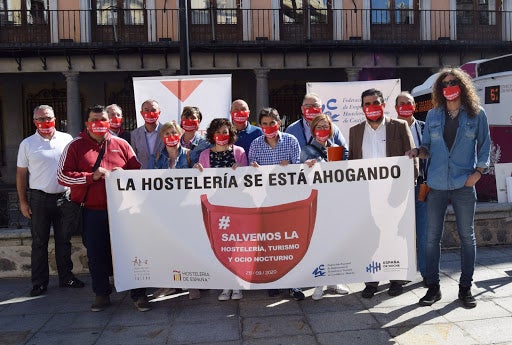 Los hosteleros de Toledo desconvocan la concentración de mañana Los hosteleros de Toledo desconvocan la concentración de mañana