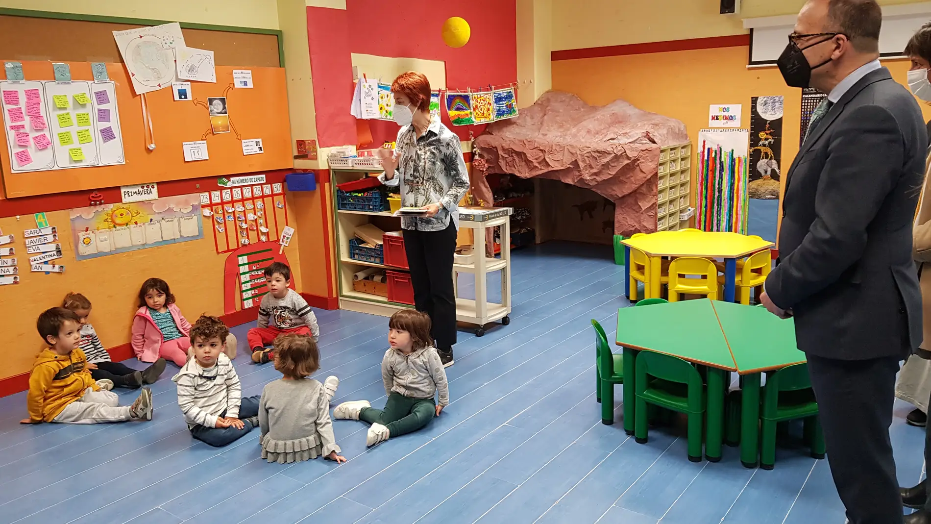 El consejero Faci ha visitado el colegio Hilarión Gimeno de Zaragoza