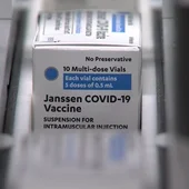 caja de vacuna Janssen caja de vacuna Janssen