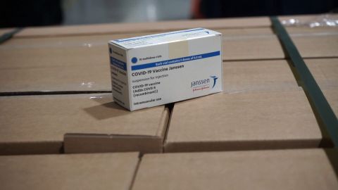 Lote de la vacuna de Janssen que ha recibido Espa&ntilde;a