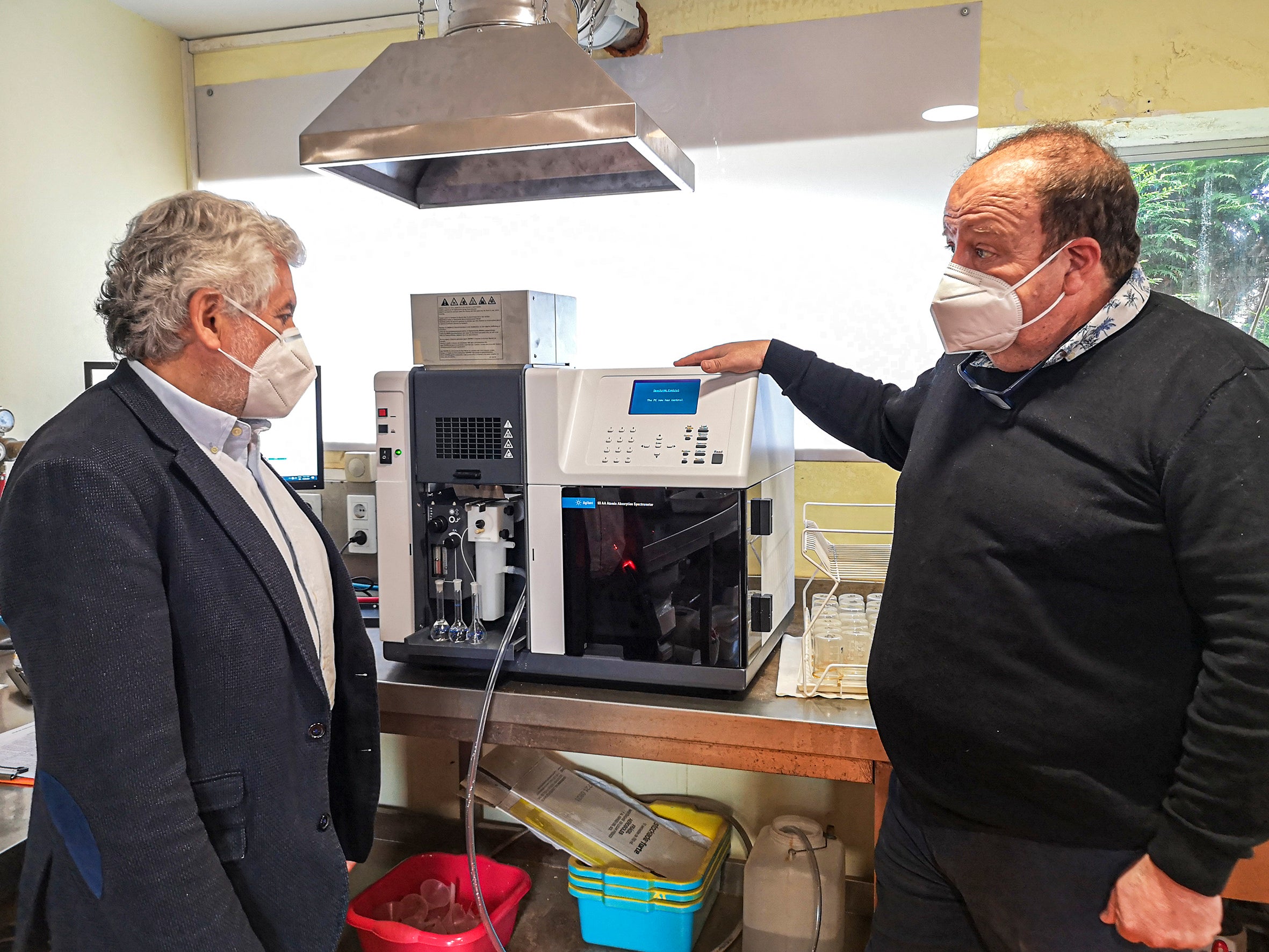 O Inorde renova o equipo de espectrofotometria de absorción atómica O Inorde renova o equipo de espectrofotometria de absorción atómica