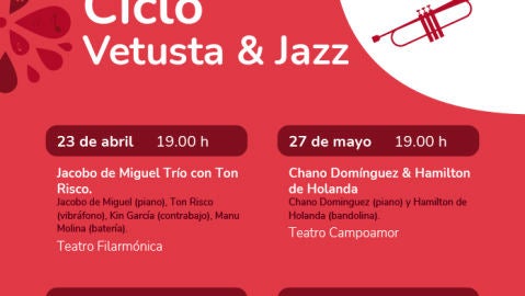 Cartel, ciclo Vetusta Jazz