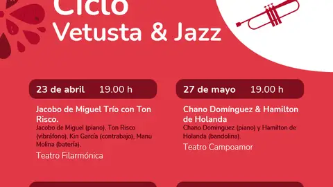 Cartel, ciclo Vetusta Jazz Cartel, ciclo Vetusta Jazz