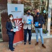 Gabriel Alén y Beatriz Gómez presentan el programa Bonos Activa Comercio