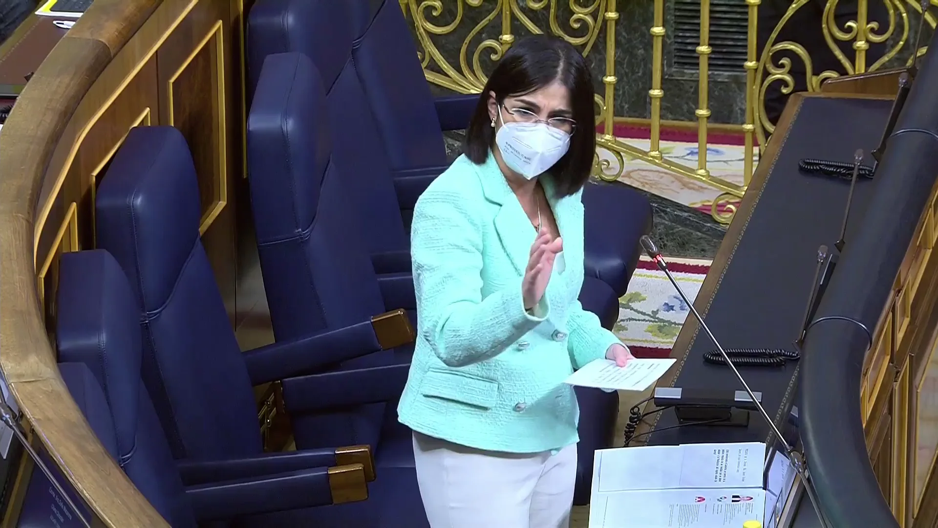 Carolina Darias: "El estado de alarma no puede ser permanente" Carolina Darias: "El estado de alarma no puede ser permanente"