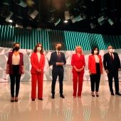 Los candidatos a la presidencia de la Comunidad de Madrid, en el debate