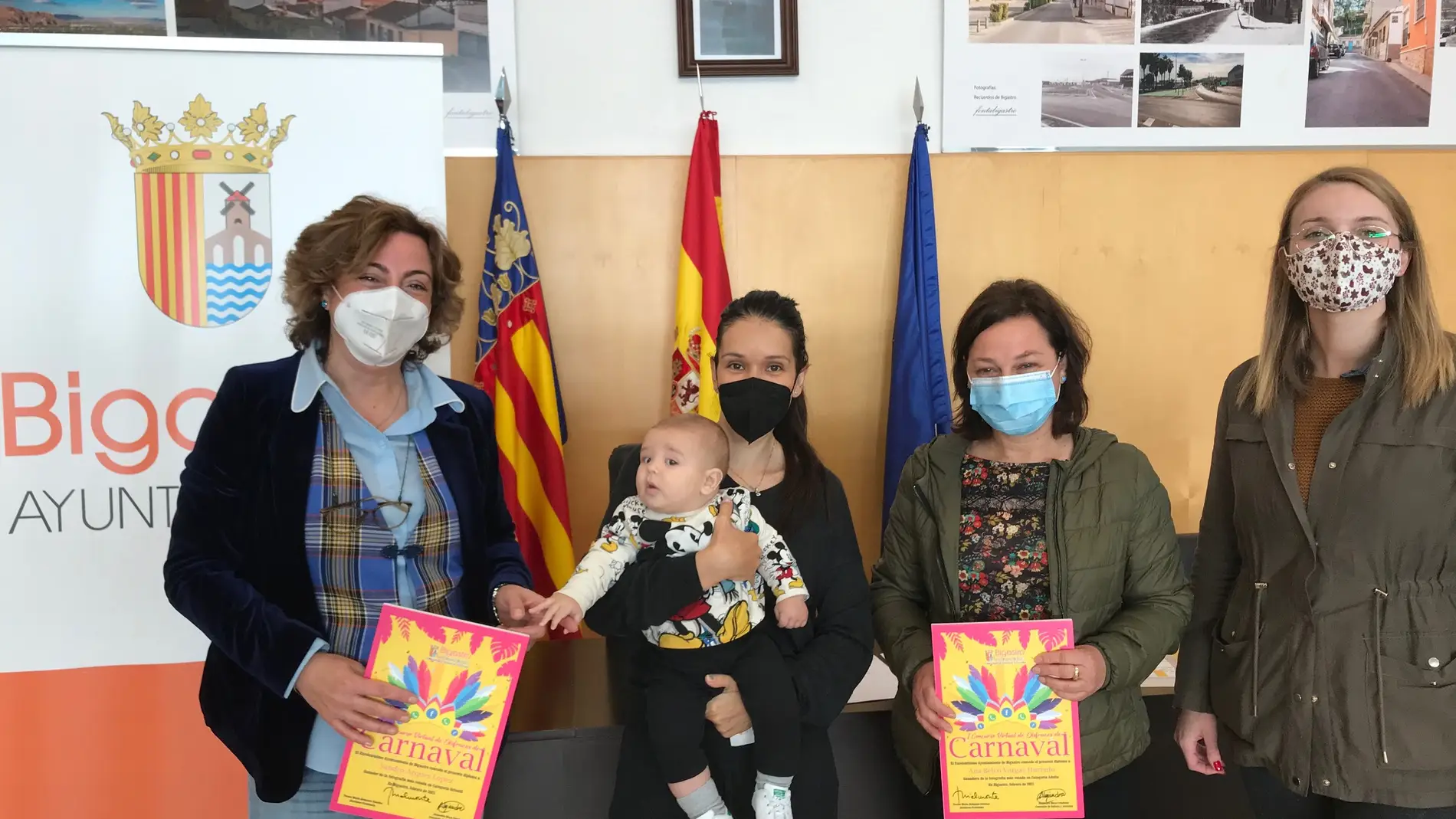 El Ayuntamiento de Bigastro, a través de su concejalía de Cultura que dirige Alejandra Moya ha entregado los premios correspondientes al Carnaval El Ayuntamiento de Bigastro, a través de su concejalía de Cultura que dirige Alejandra Moya ha entregado los premios correspondientes al Carnaval
