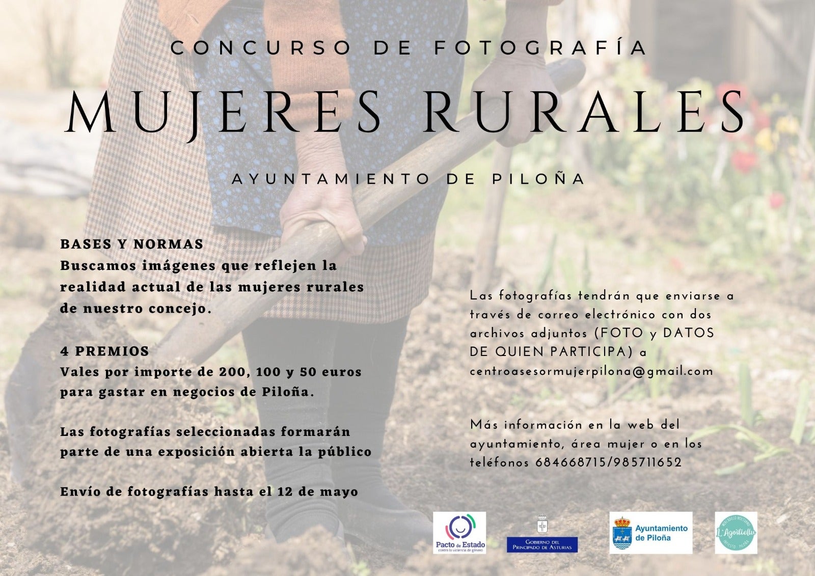 El concejo de Piloña premiará las mejores imágenes de las mujeres rurales El concejo de Piloña premiará las mejores imágenes de las mujeres rurales