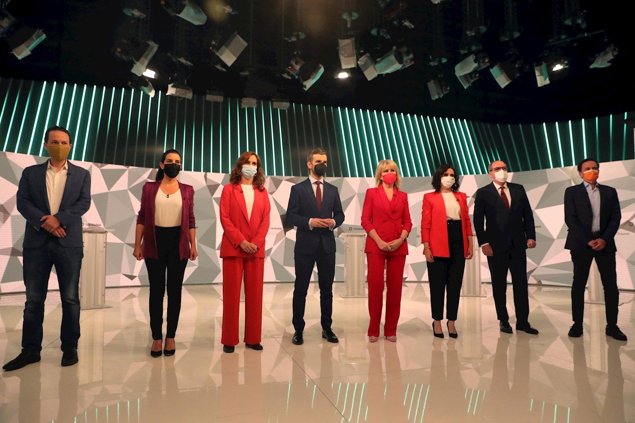 Isabel Díaz Ayuso, ganadora del debate de Telemadrid según un sondeo de Sigma Dos Isabel Díaz Ayuso, ganadora del debate de Telemadrid según un sondeo de Sigma Dos