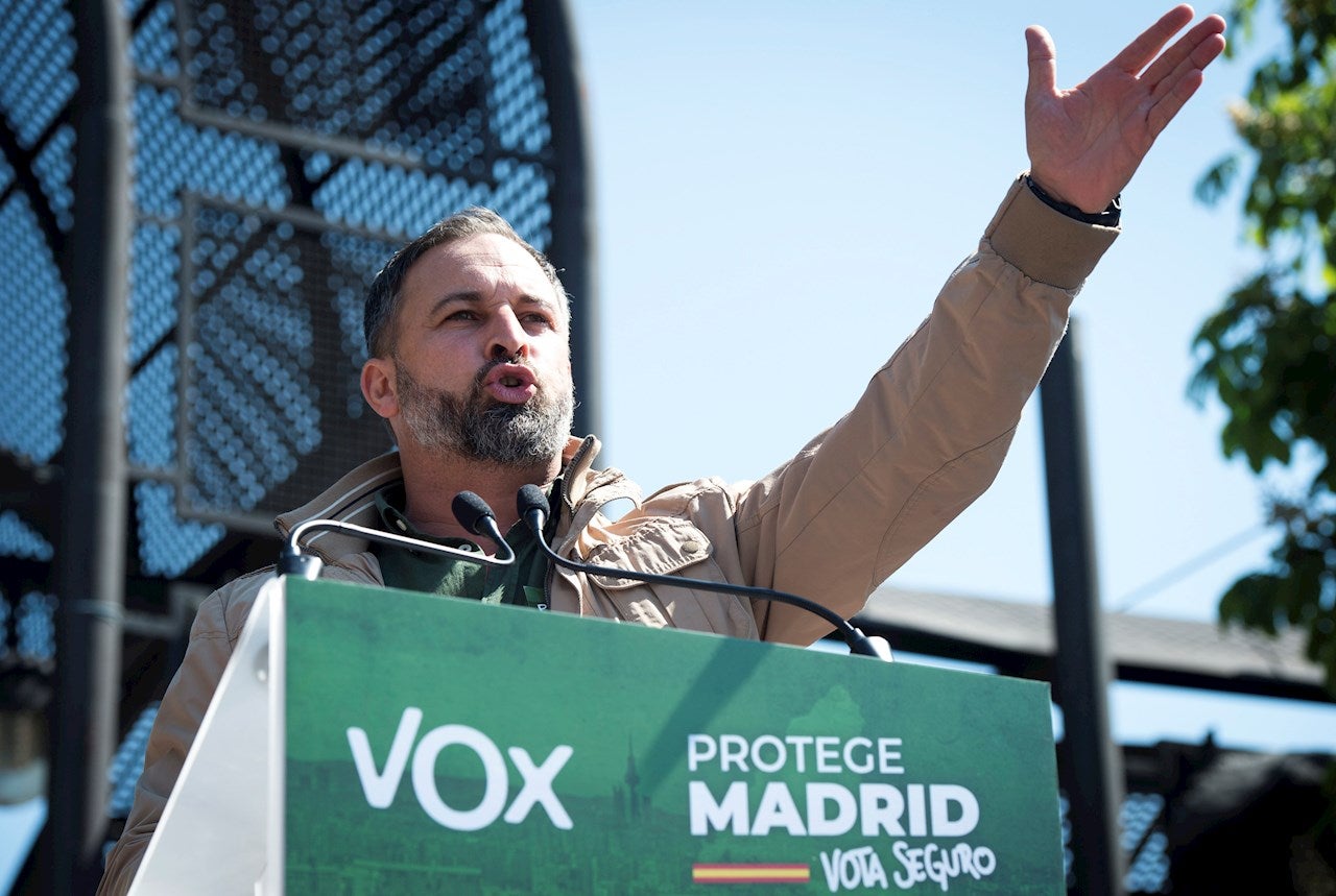 La Fiscalía pide que se retire el cartel de Vox contra los menores extranjeros La Fiscalía pide que se retire el cartel de Vox contra los menores extranjeros