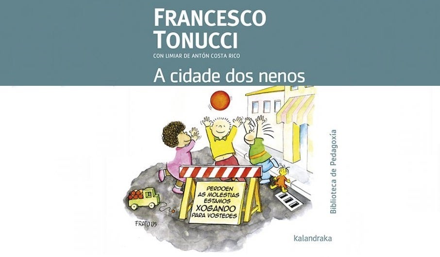 O alcalde de Pontevedra le para nós “A cidade dos nenos” O alcalde de Pontevedra le para nós “A cidade dos nenos”