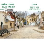 Plaça de La Llum, el lloc més embleàtic del Poble Nou.