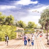 Mapa virtual del futuro Parque de la Magdalena