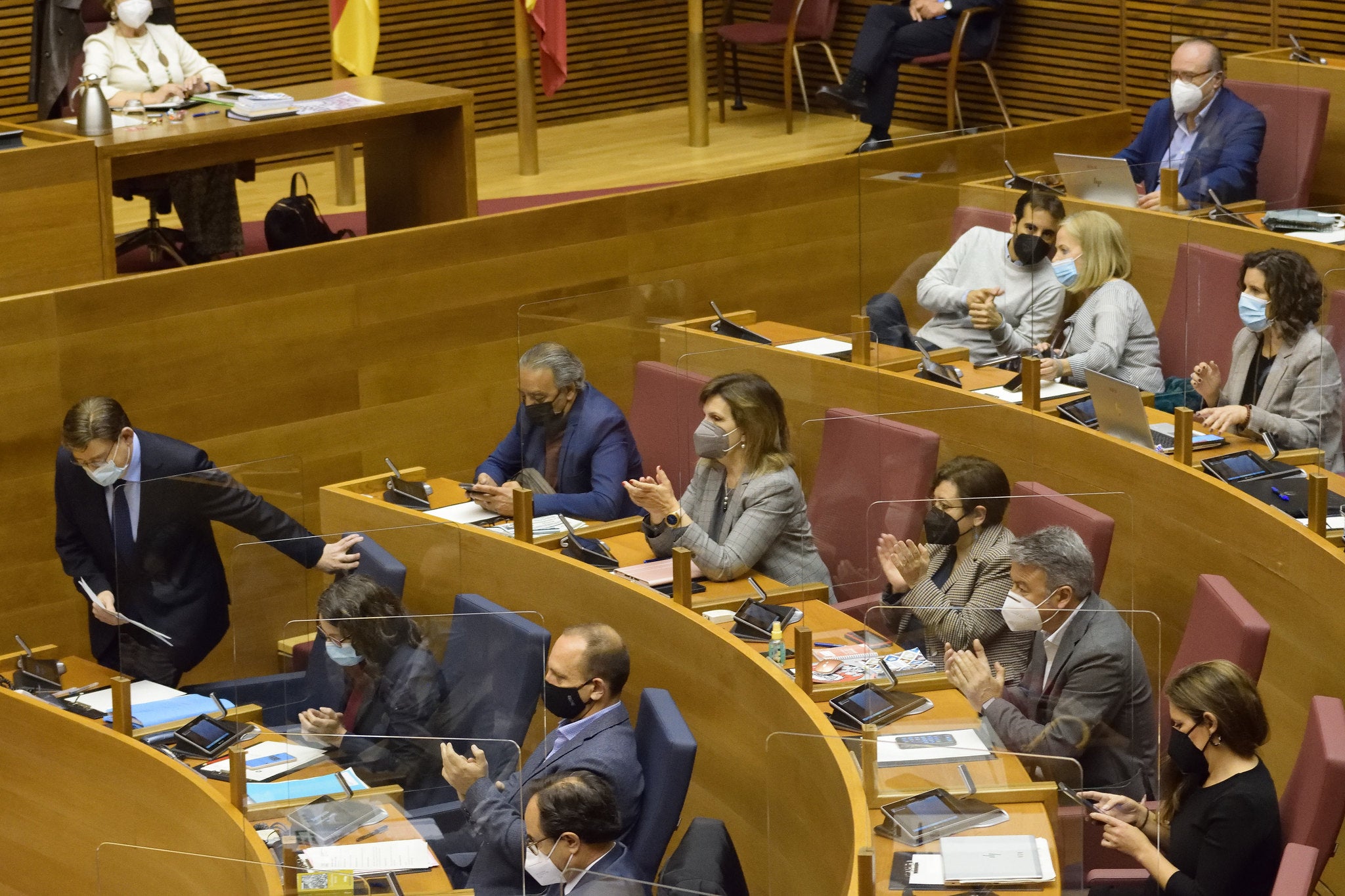 Puig destaca la capacidad de vacunación aunque a veces "se cierran los vacunódromos" por falta de dosis Puig destaca la capacidad de vacunación aunque a veces "se cierran los vacunódromos" por falta de dosis