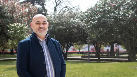 Agustin Fernández, concelleiro de Educación y Deportes de Pontevedra y portavoz del PSOE Onda Cero Pontevedra