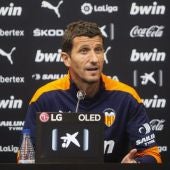 Javi Gracia, entrenador del Valencia CF