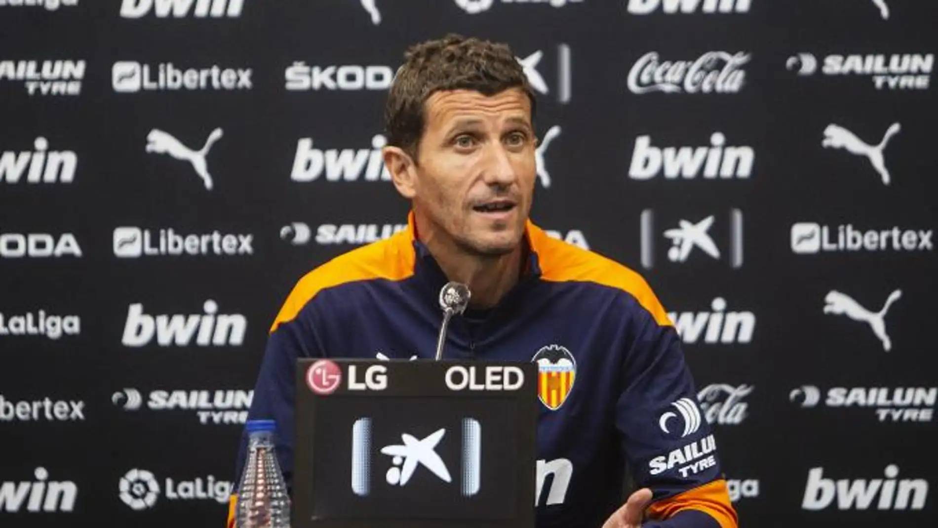 Javi Gracia, entrenador del Valencia CF
