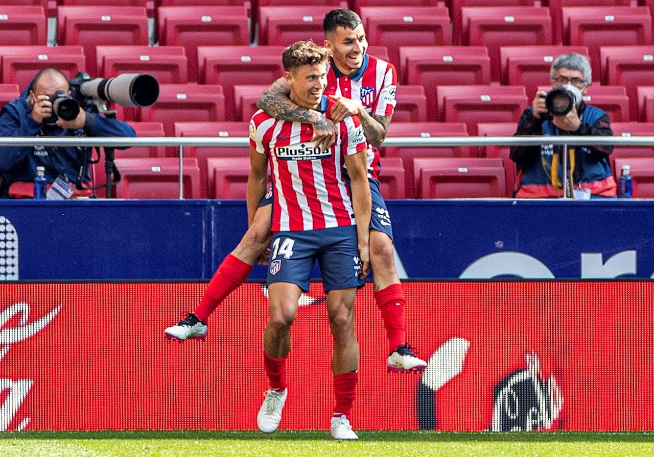 Ángel Correa: "Estoy muy feliz en el Atlético de Madrid y disfrutando al máximo" Ángel Correa: "Estoy muy feliz en el Atlético de Madrid y disfrutando al máximo"