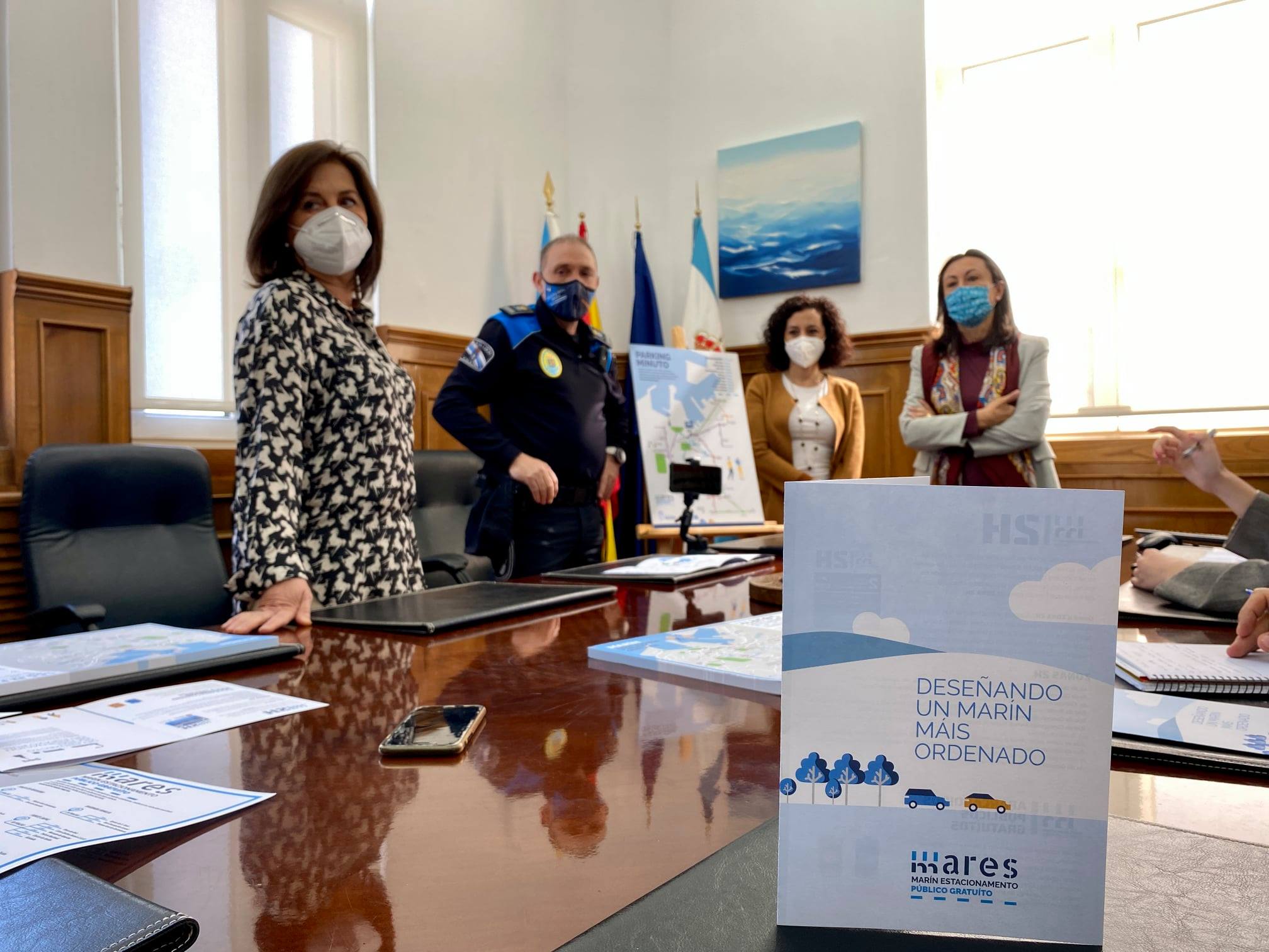 Ramallo: “Co proxecto MARES queremos facilitar o aparcamento en Marín” Ramallo: “Co proxecto MARES queremos facilitar o aparcamento en Marín”