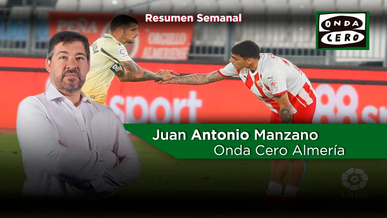 Juan Antonio Manzano Resumen Semanal de la UD Almeria