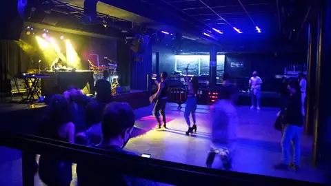 Imatge de la sala Apolo durant una prova pilot Imatge de la sala Apolo durant una prova pilot