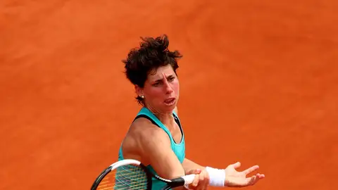 Carla Suárez, en Roland Garros 2019 Carla Suárez, en Roland Garros 2019