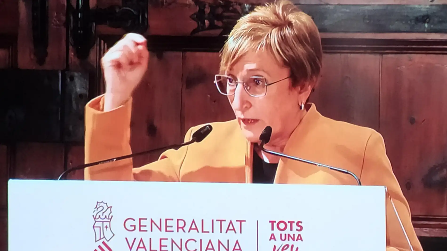 Ana Barceló, consellera de Sanidad Universal