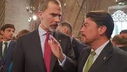Felipe VI y Luis Barcala en su &uacute;ltimo encuentro