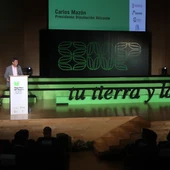 El presidente de la institución provincial, Carlos Mazón, participa junto a los 27 alcaldes en la presentación de esta iniciativa impulsada por Convega El presidente de la institución provincial, Carlos Mazón, participa junto a los 27 alcaldes en la presentación de esta iniciativa impulsada por Convega