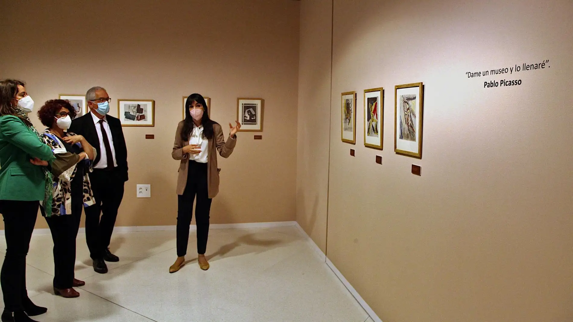 El Museo de Bellas Artes retoma sus exposiciones temporales con una de grabados de Picasso