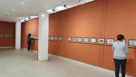 Exposici&oacute;n de grabados en Vilamuseu.
