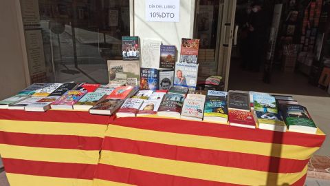Puesto de venta de libros