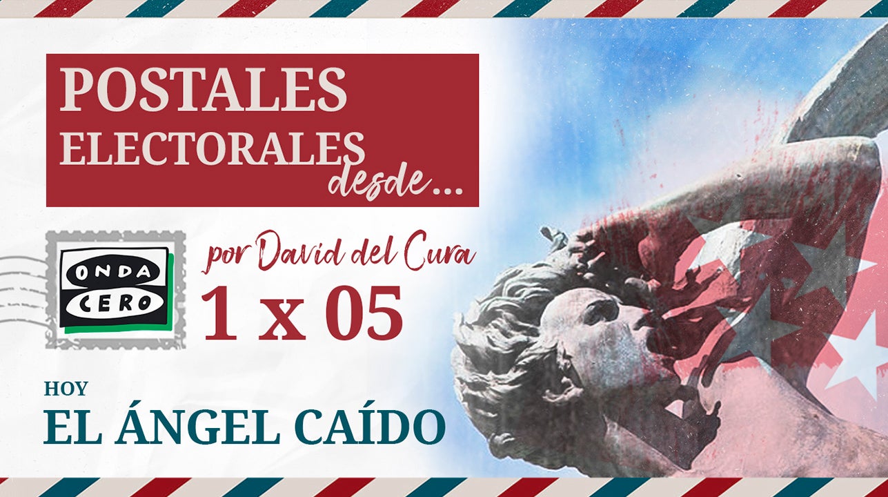 David del Cura, desde la estatua del Ángel Caído: "Las amenazas de muerte se condenan sin peros ni demoras" David del Cura, desde la estatua del Ángel Caído: "Las amenazas de muerte se condenan sin peros ni demoras"