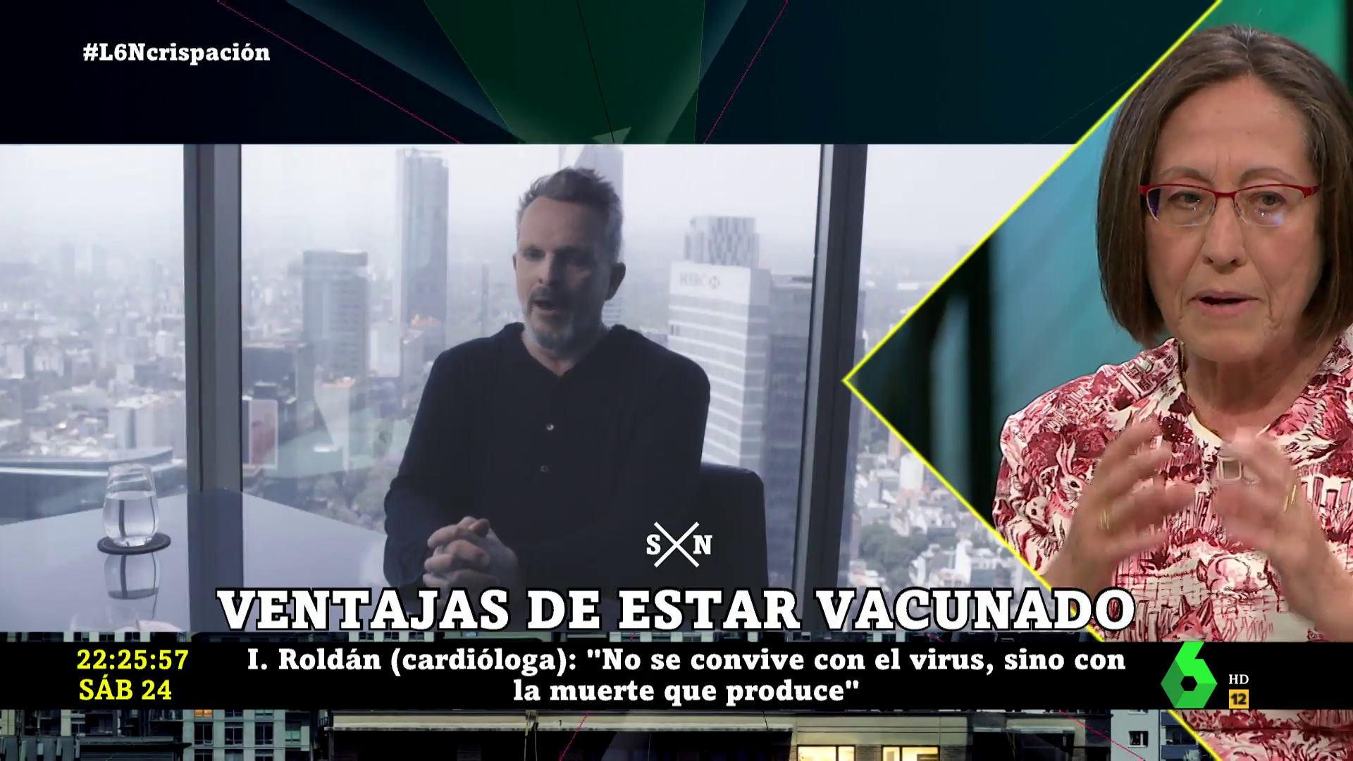 El alegato de la doctora Roldán en favor de la vacunación masiva: "Hay que inmunizar a toda la humanidad a la vez" El alegato de la doctora Roldán en favor de la vacunación masiva: "Hay que inmunizar a toda la humanidad a la vez"
