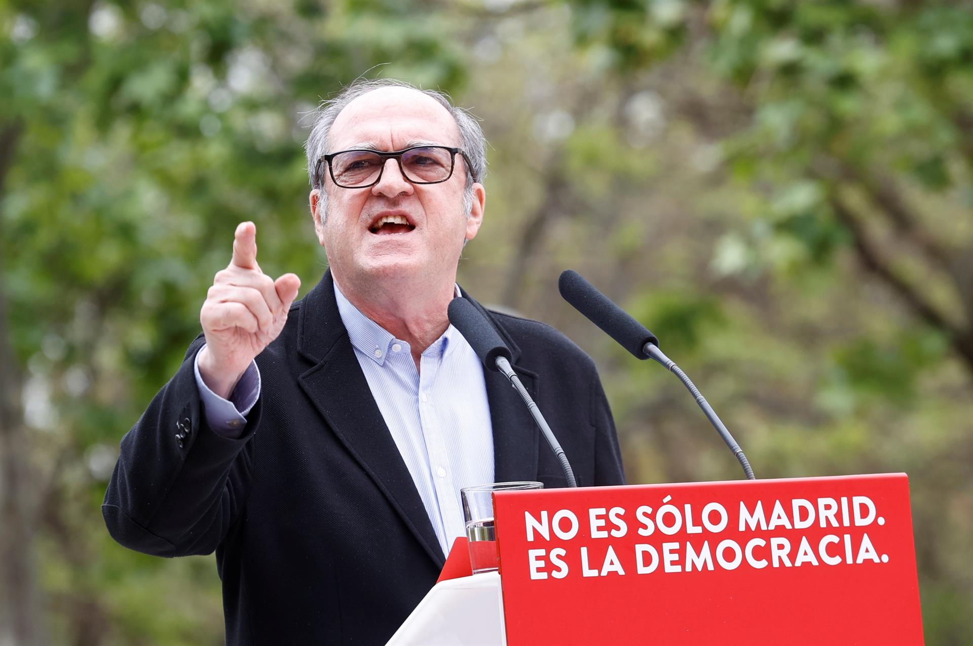 Gabilondo pide que el 4M se vote por "la democracia frente a la ultraderecha" Gabilondo pide que el 4M se vote por "la democracia frente a la ultraderecha"