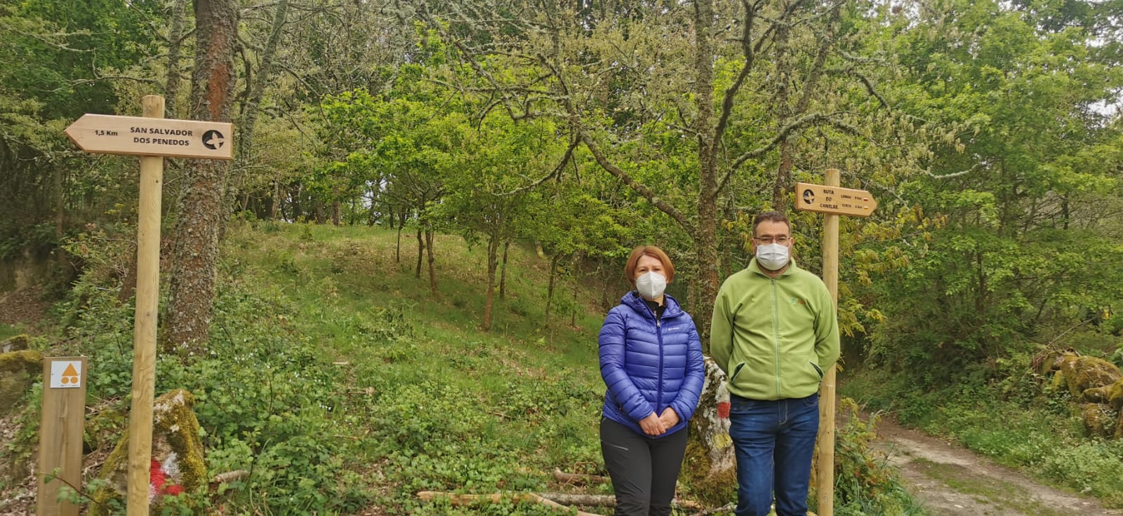 O concello de Allariz comeza renovación da sinalización de rutas O concello de Allariz comeza renovación da sinalización de rutas