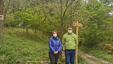 O concello de Allariz comez a renovación da sinalización de rutas sinalización de rutas