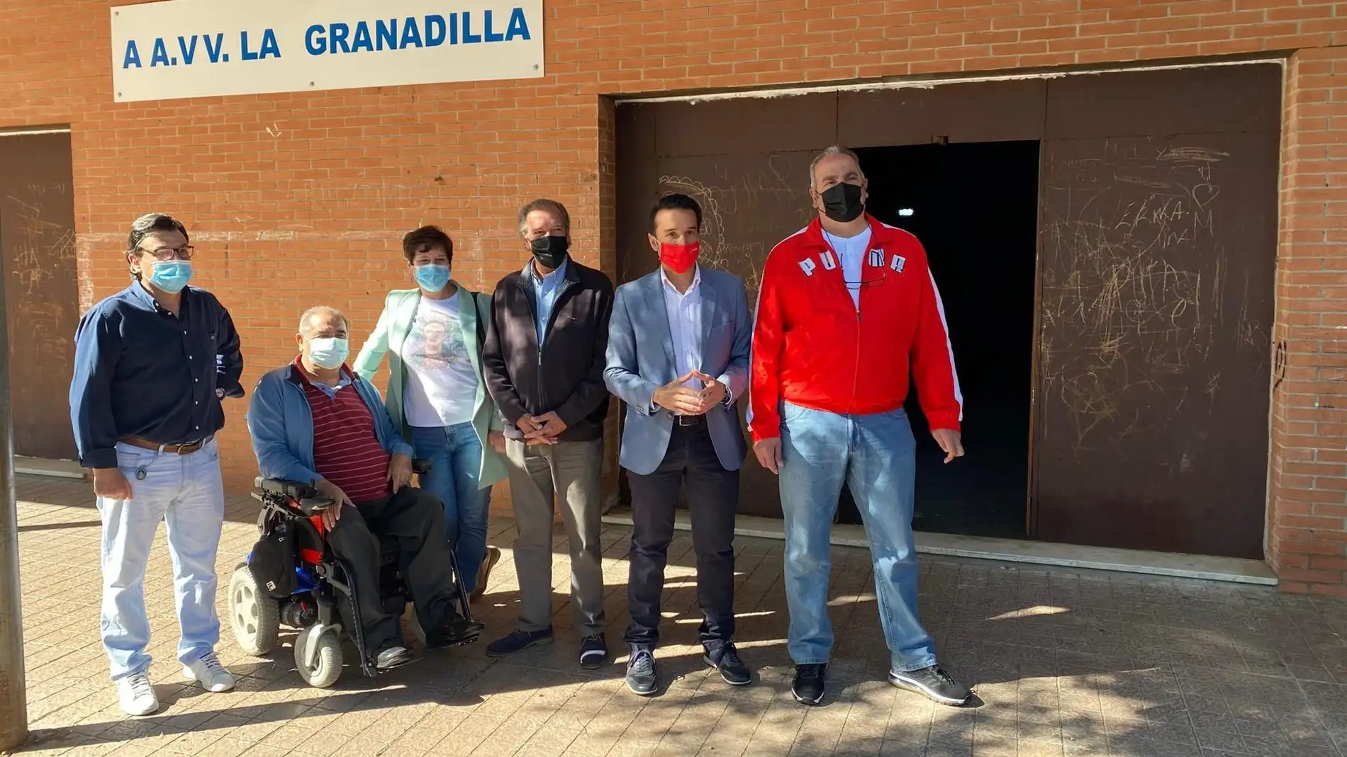 El PSOE de Badajoz pide un mayor mantenimiento de la barriada de La Granadilla