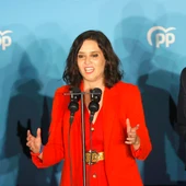 Isabel Díaz Ayuso junto a Pablo Casado tras conocer los resultados electorales Isabel Díaz Ayuso junto a Pablo Casado tras conocer los resultados electorales