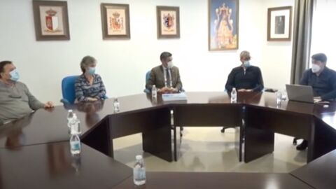 Reuni&oacute;n con la Filarm&oacute;nica Beethoven para analizar la revisi&oacute;n del dise&ntilde;o del Auditorio