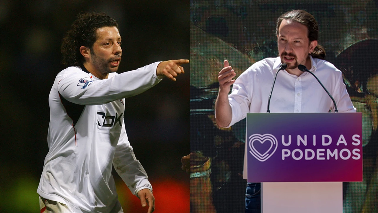 Iván Campo y Pablo Iglesias