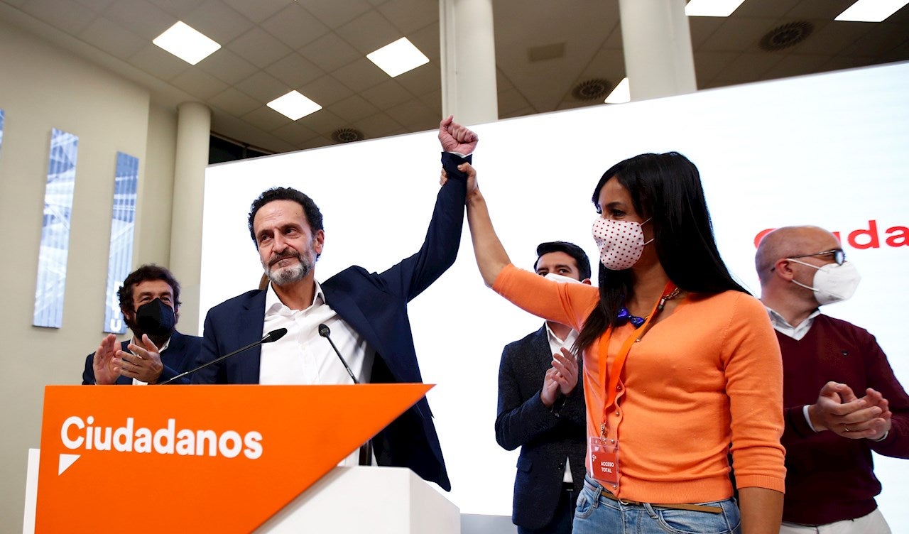 Begoña Villacís: "Me siento muy orgullosa de la candidatura que ha representado Edmundo Bal" Begoña Villacís: "Me siento muy orgullosa de la candidatura que ha representado Edmundo Bal"