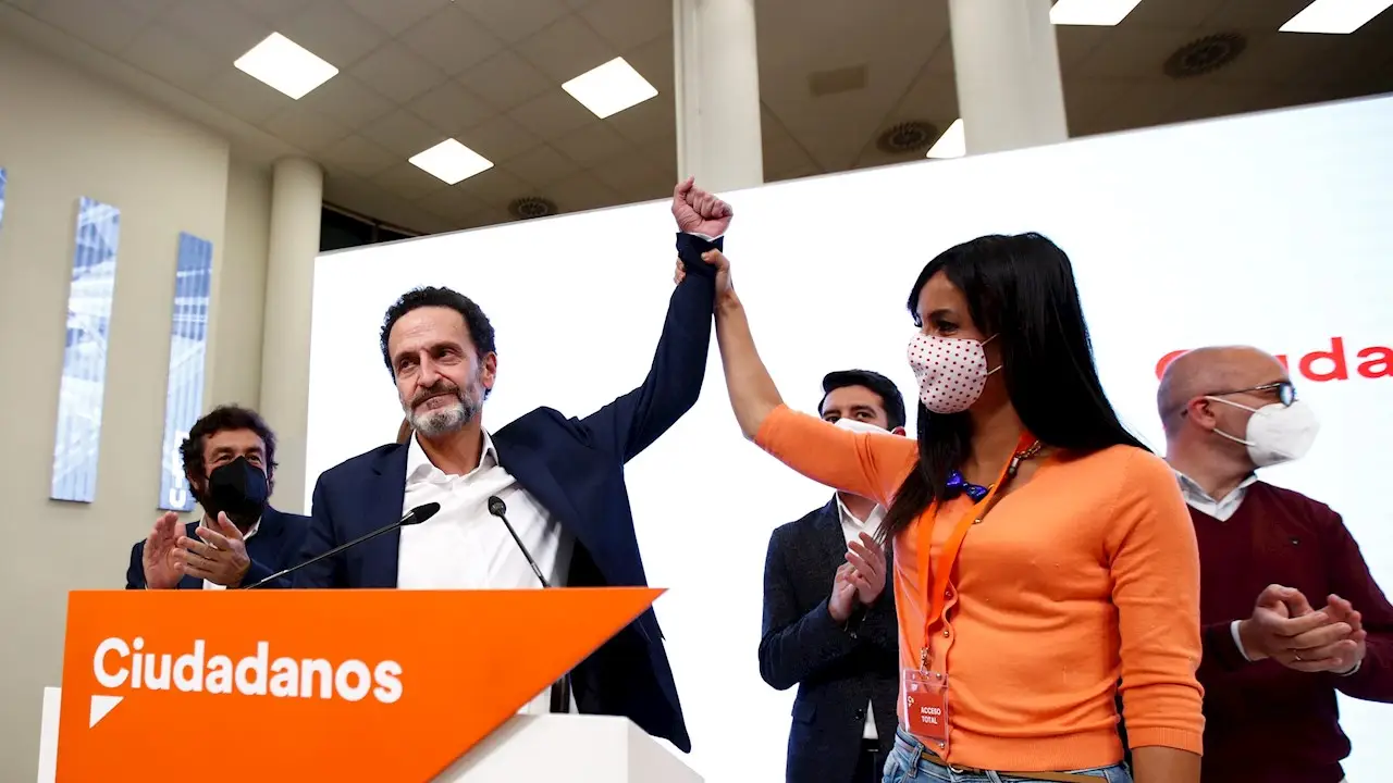 Begoña Villacís con Edmundo Bal Begoña Villacís con Edmundo Bal