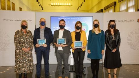 Foto de familia de los Premios del Colegio de Periodistas Foto de familia de los Premios del Colegio de Periodistas