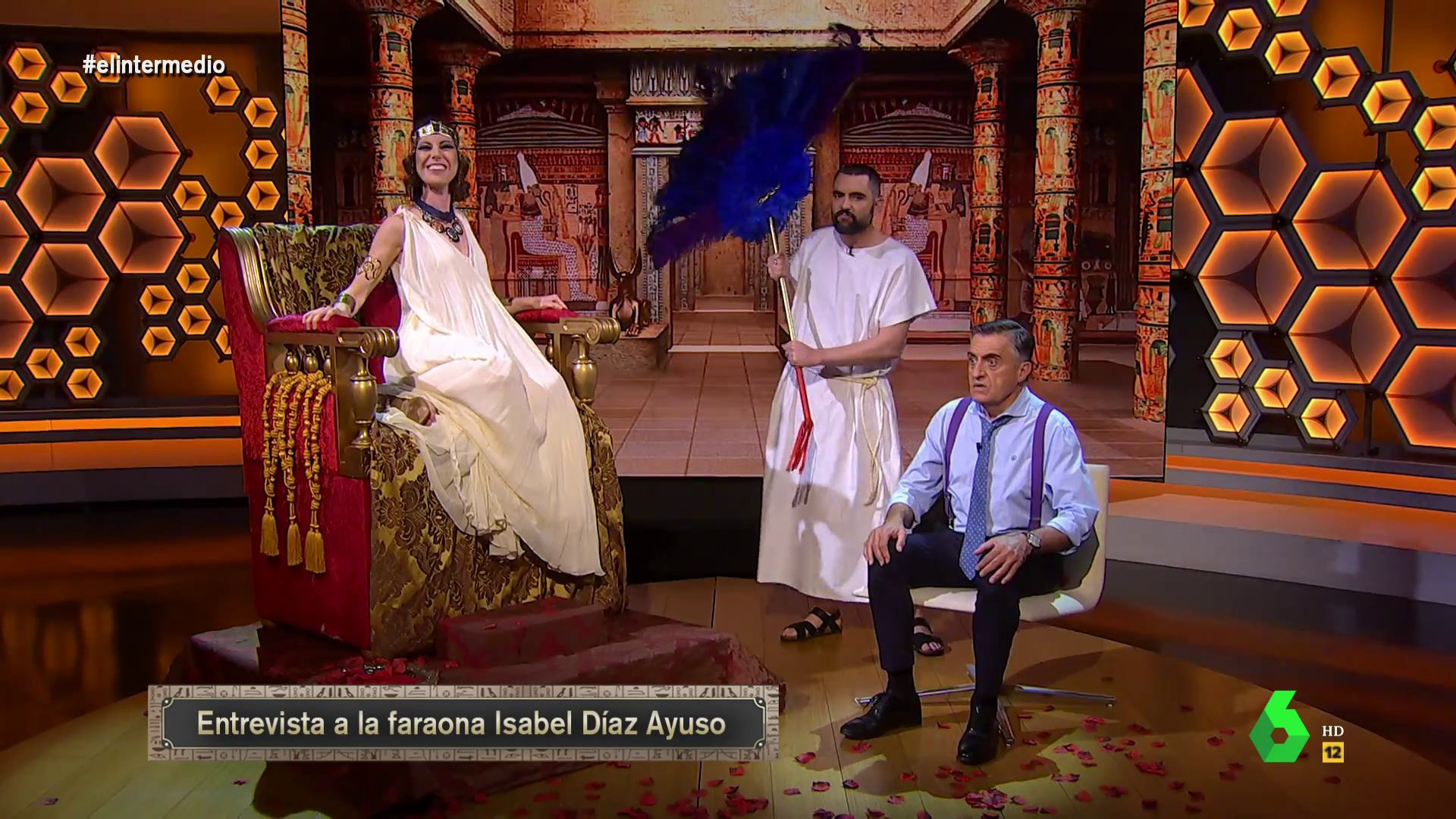 La tele con Monegal: Wyoming y la 'faraona' Díaz Ayuso La tele con Monegal: Wyoming y la 'faraona' Díaz Ayuso