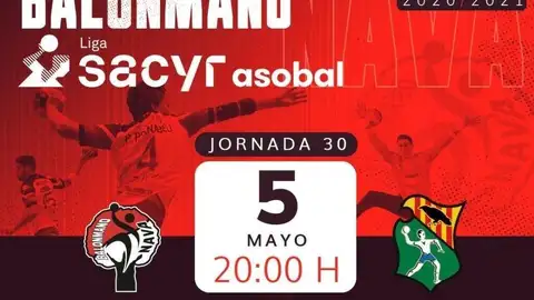 Partido entre el Balonmano Nava y Granollers Nava de la Asunción, Segovia