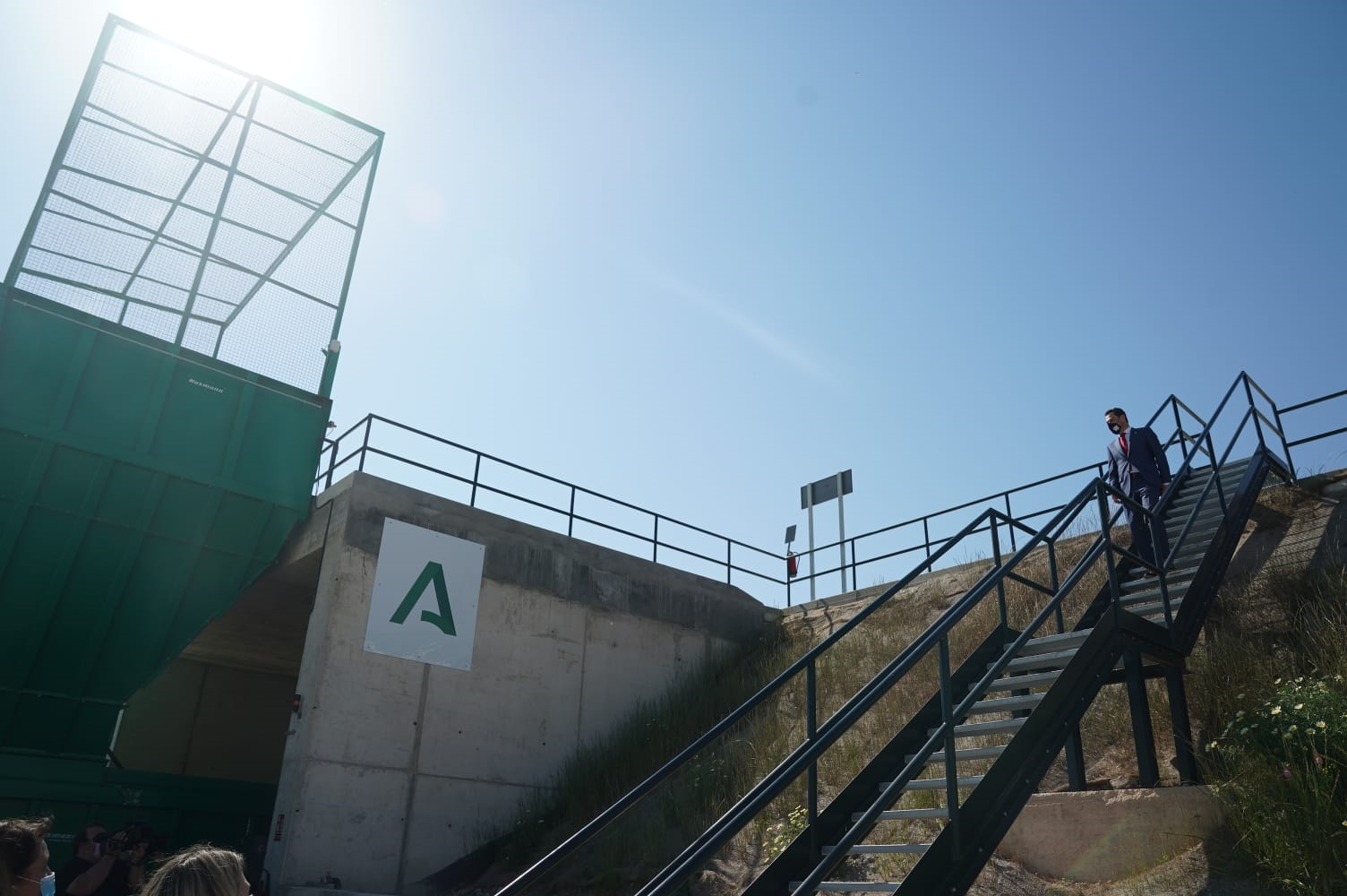 Moreno Bonilla inaugura la esperada Planta de Transferencia de Residuos de Chiclana, Conil y Vejer Moreno Bonilla inaugura la esperada Planta de Transferencia de Residuos de Chiclana, Conil y Vejer