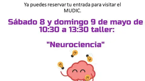 Hoy con Cristina Romero Rocamora, colaboradora del MUDIC sobre Neurociencias ciencia